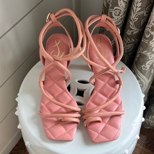Sam Edelman Pink High Heel Sandals